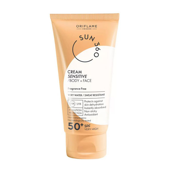 ضدآفتاب صورت و بدن سان 360 با SPF50